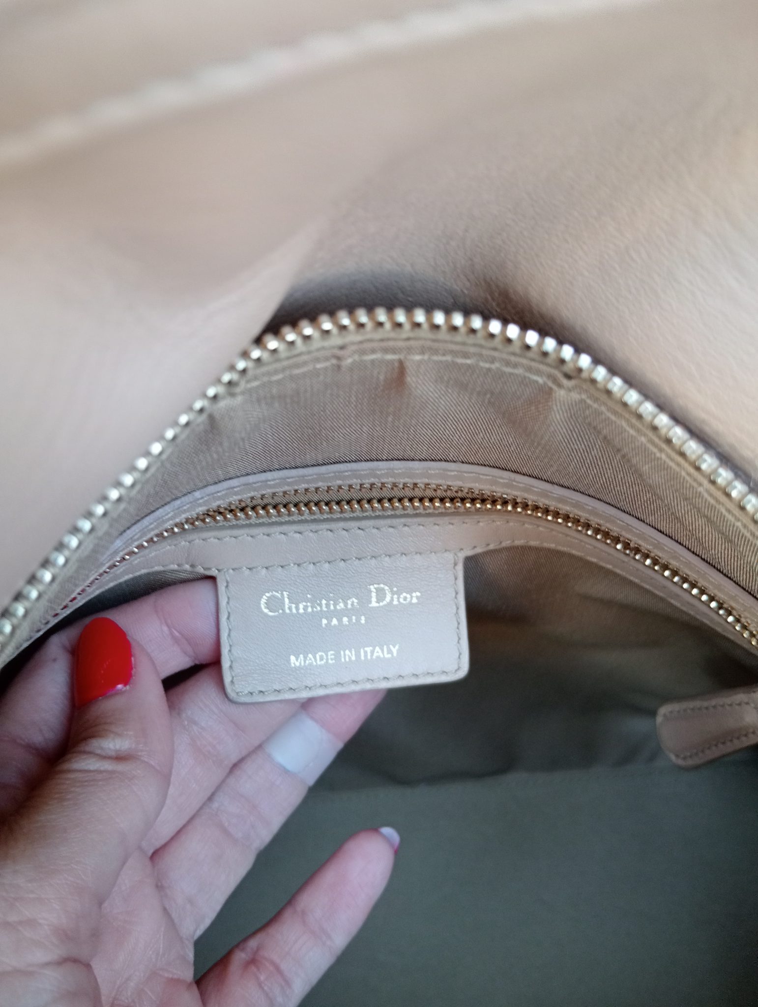 Bolso Lady Dior Granville - Café