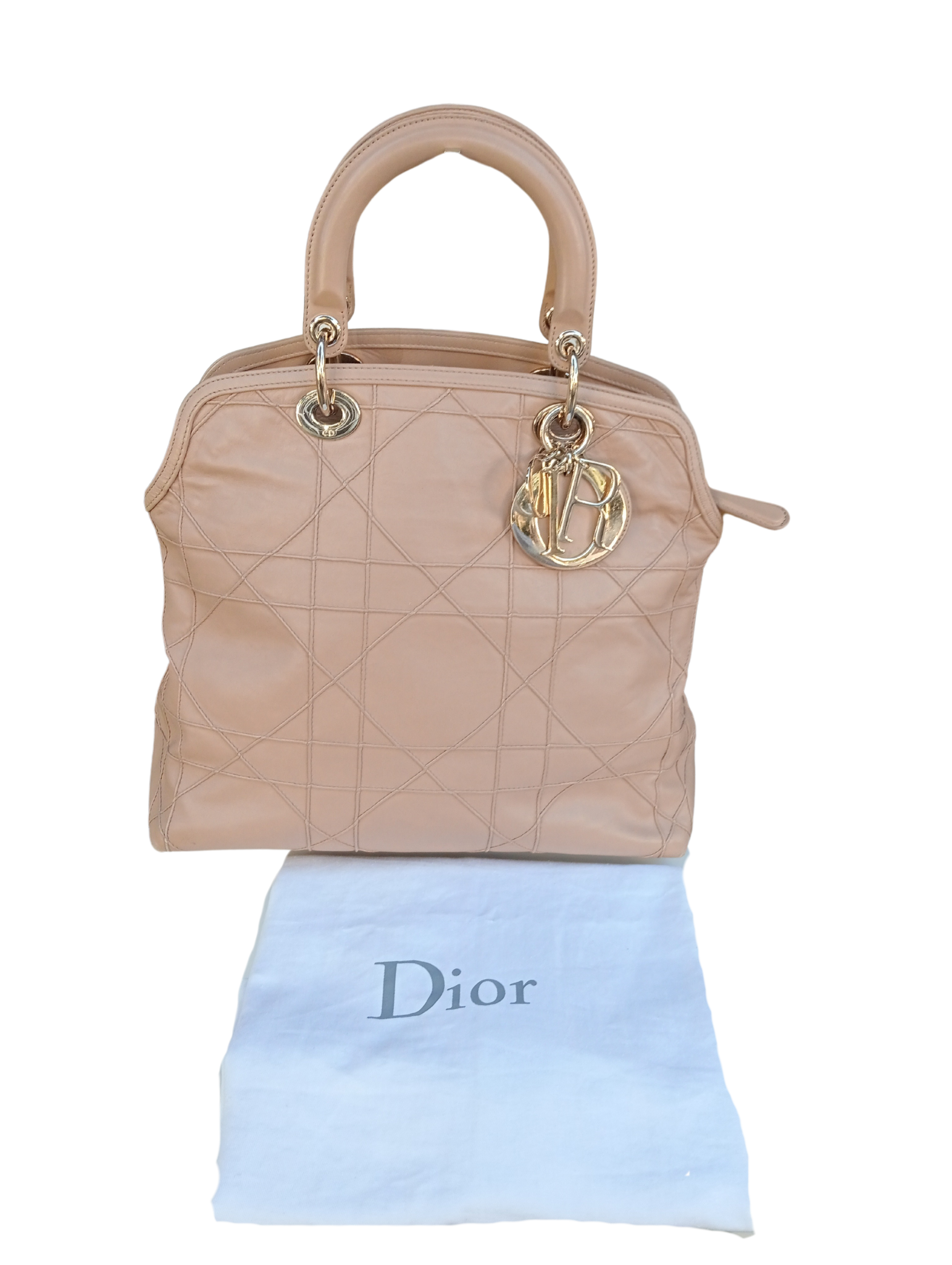 Bolso Lady Dior Granville - Café