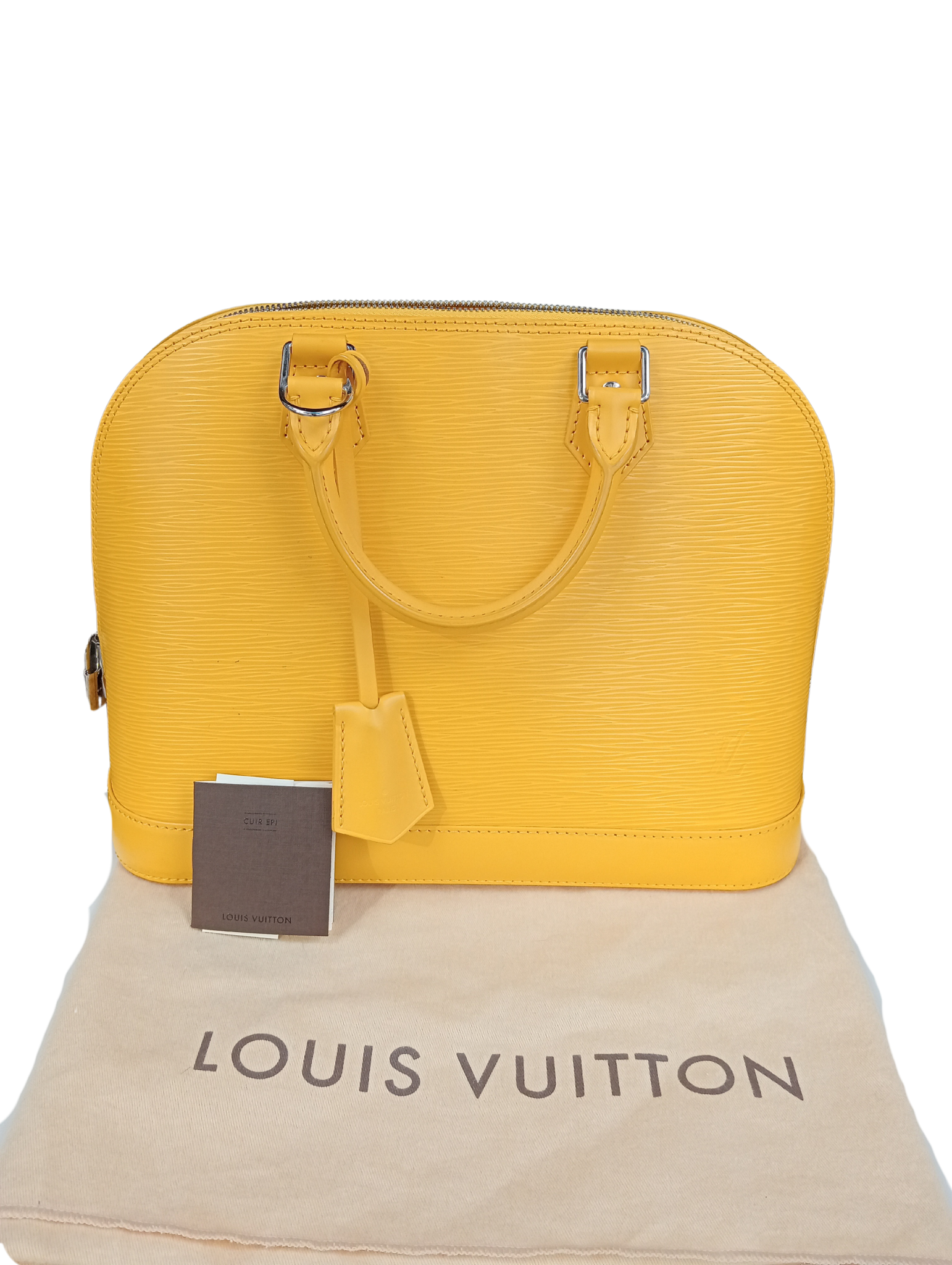 Bolso Louis Vuitton Alma - Color Amarillo