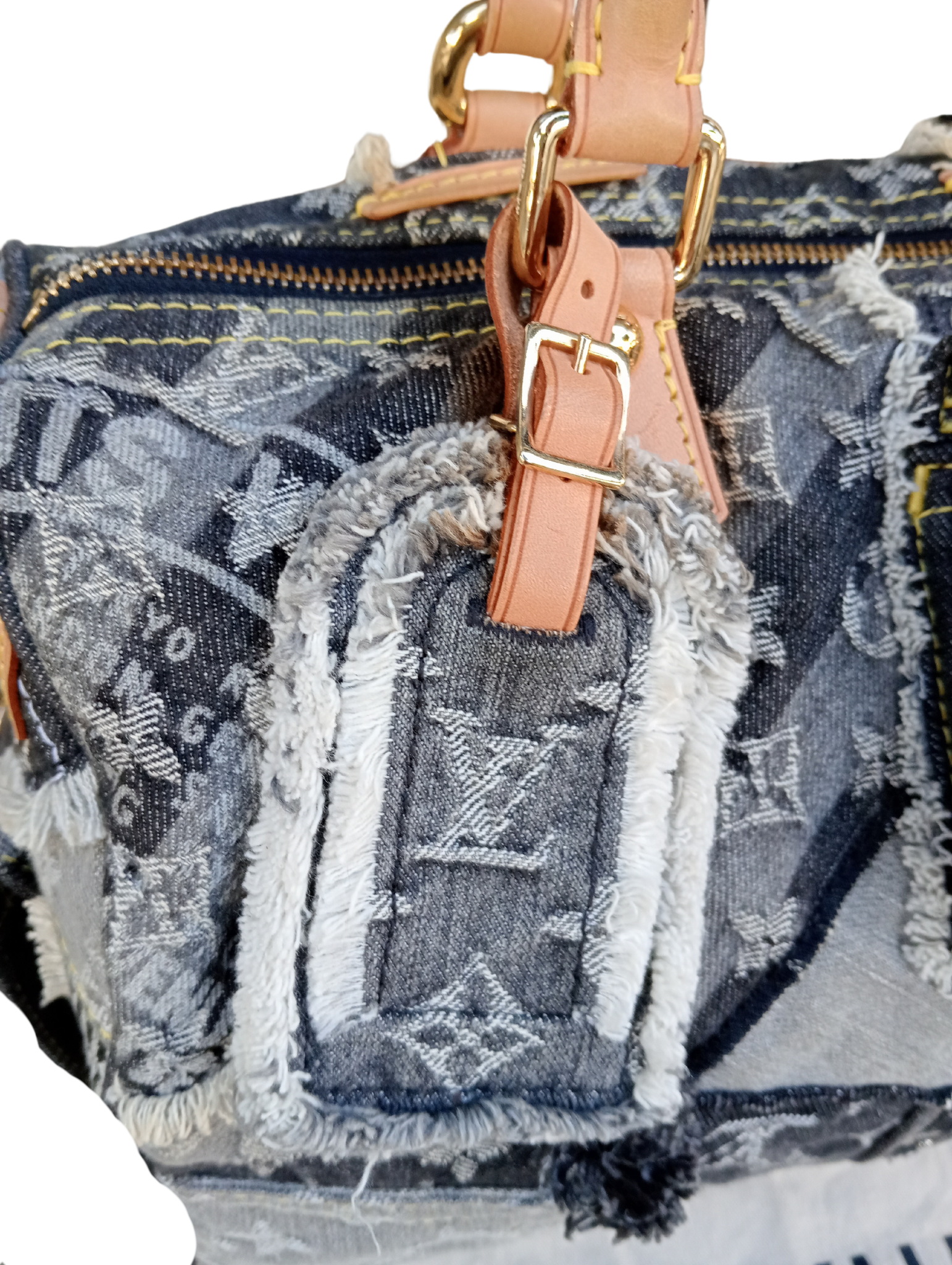 Bolso Louis Vuitton Speedy Denim Patch Noir