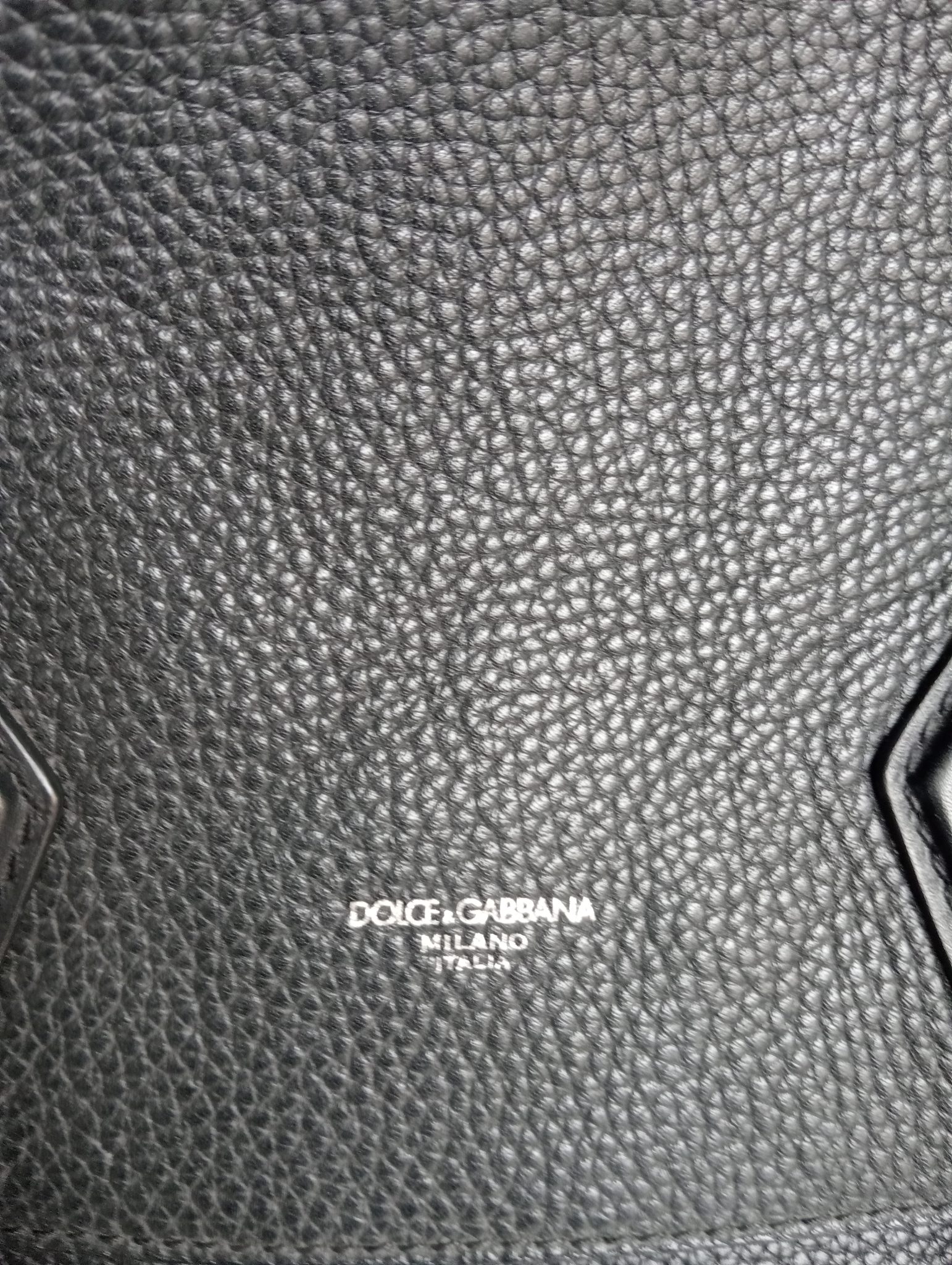 Mochila de Lujo Dolce & Gabbana de Cuero Negro