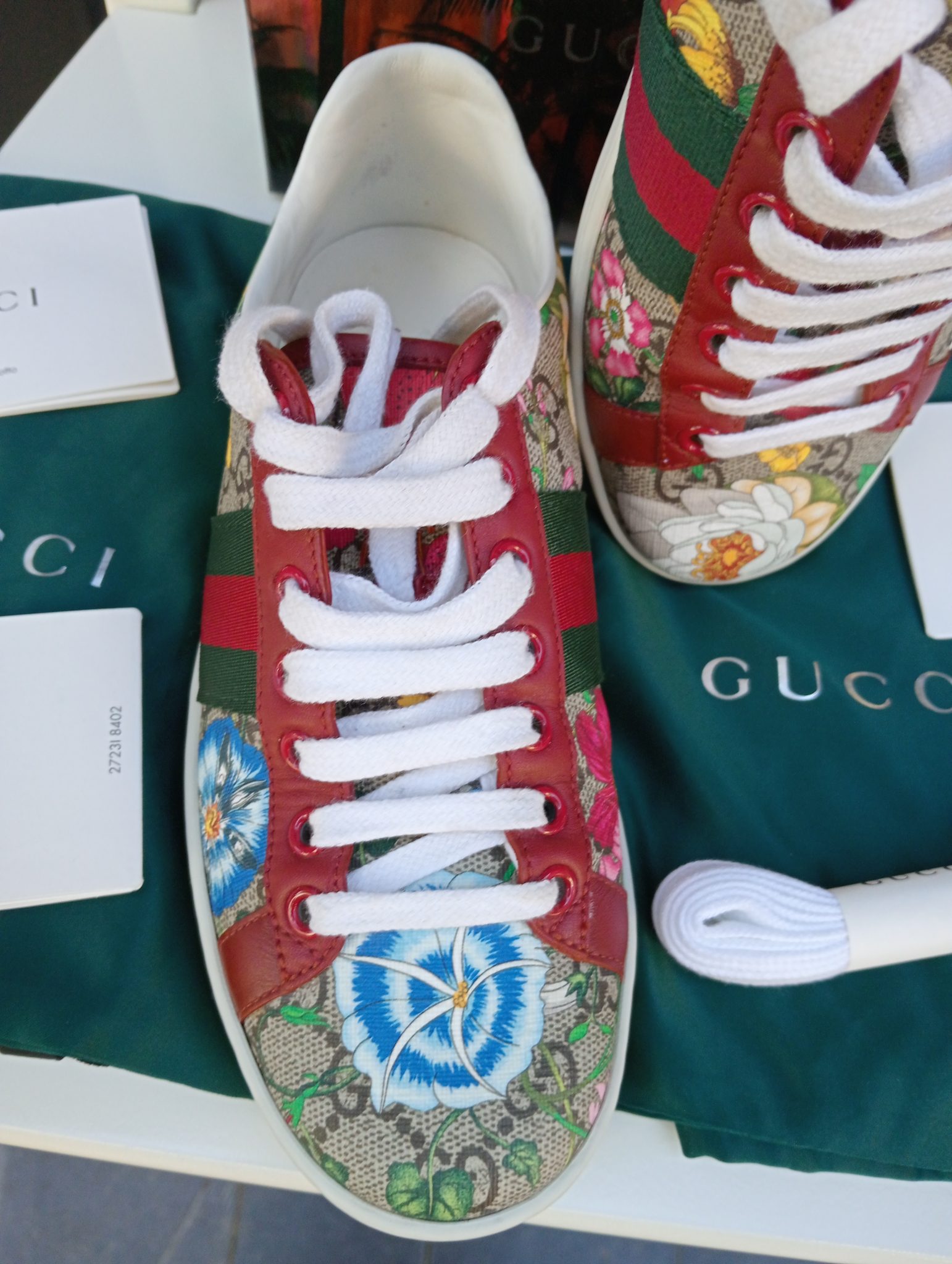 Zapatos de Cuero Multicolor Gucci