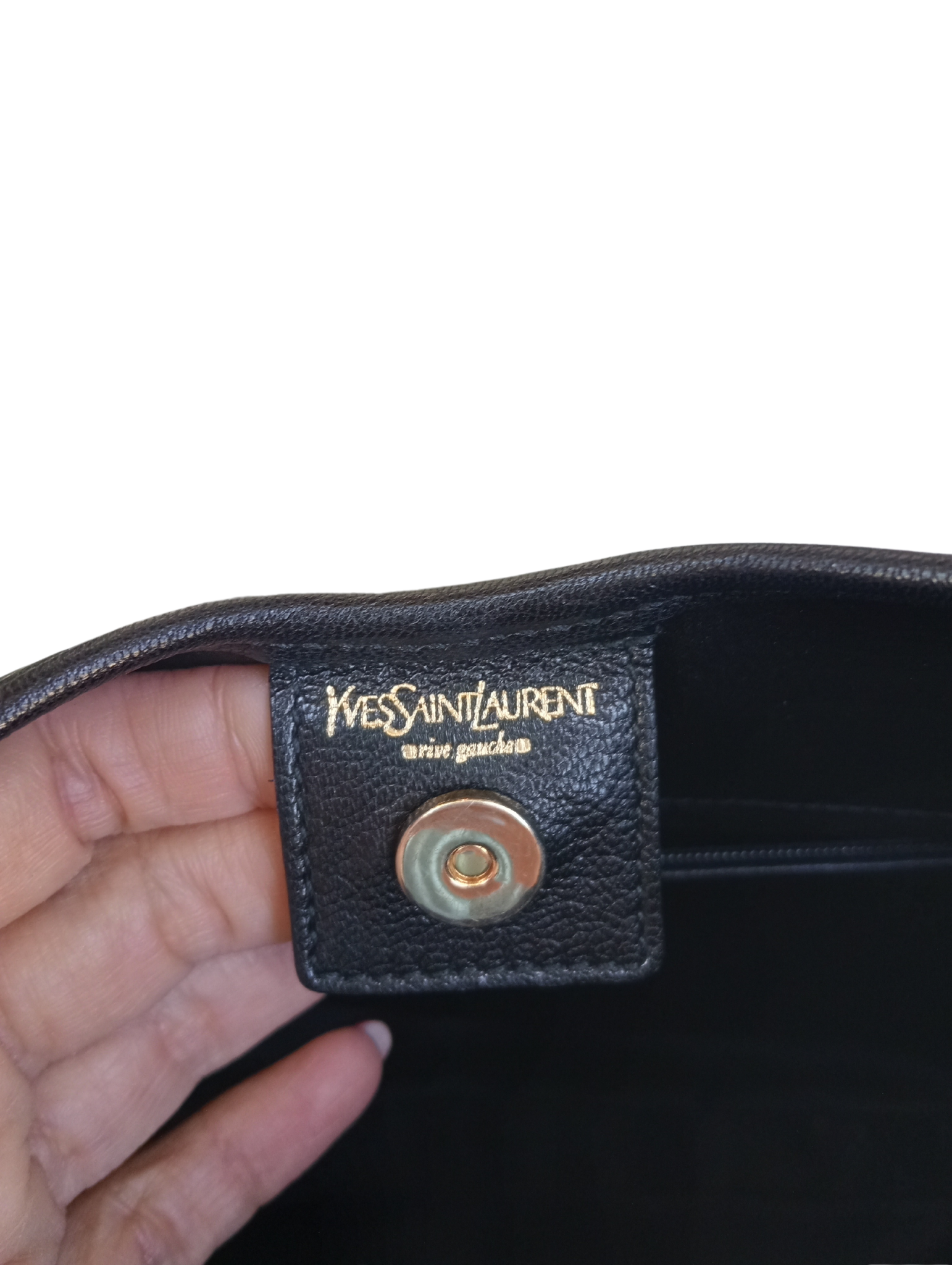 Bolso Yves Saint Laurent Cuerno Rojo