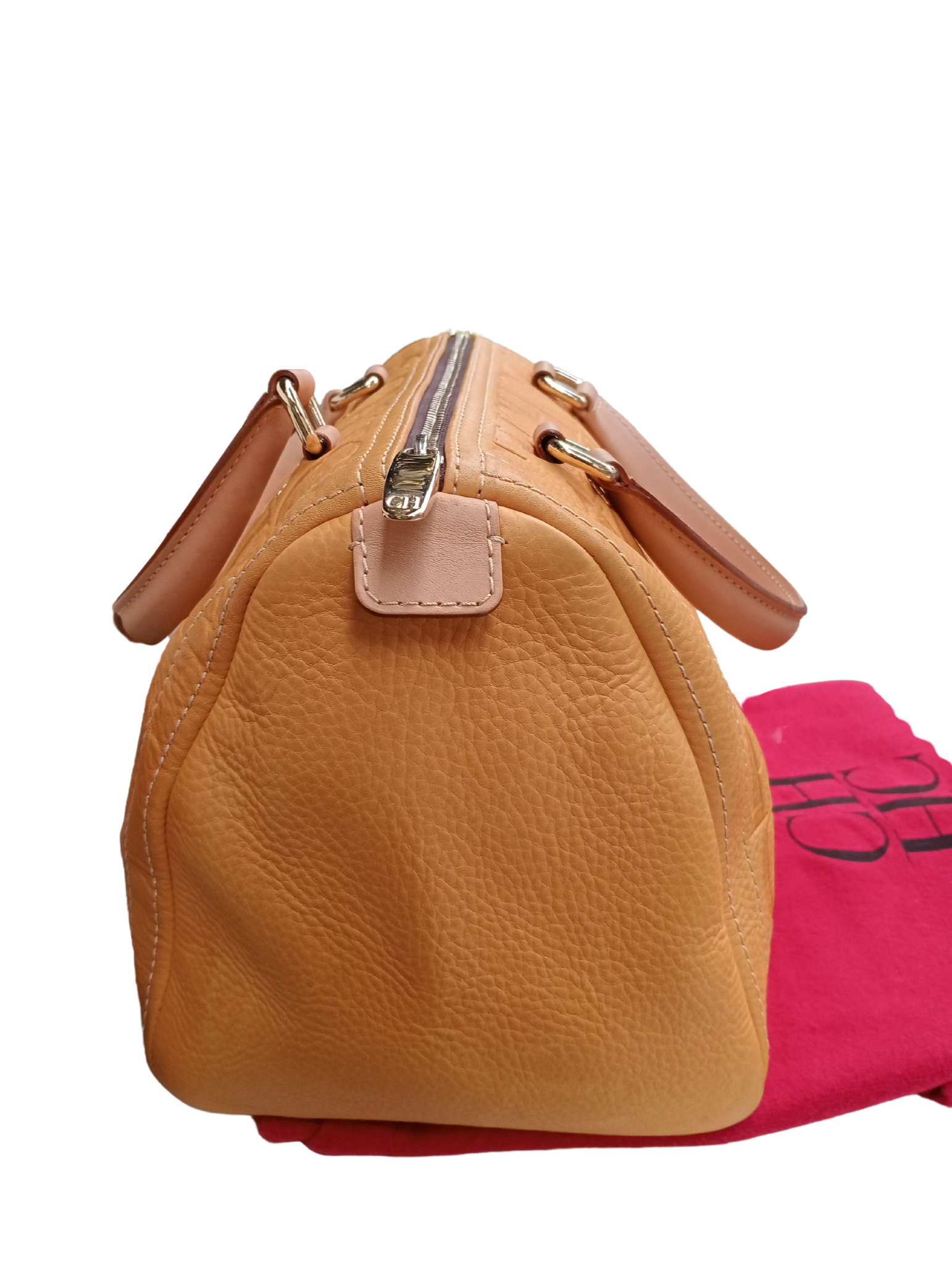 Bolso de Mano Andy de Carolina Herrera Amarillo
