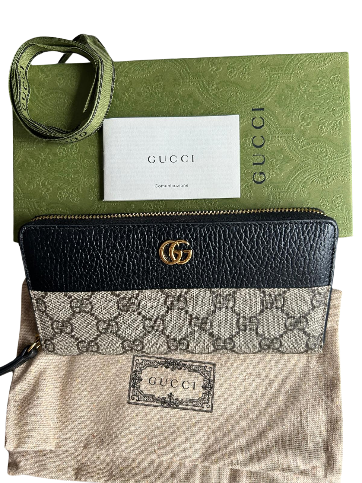 Cartera Gucci Marmont en lona GG