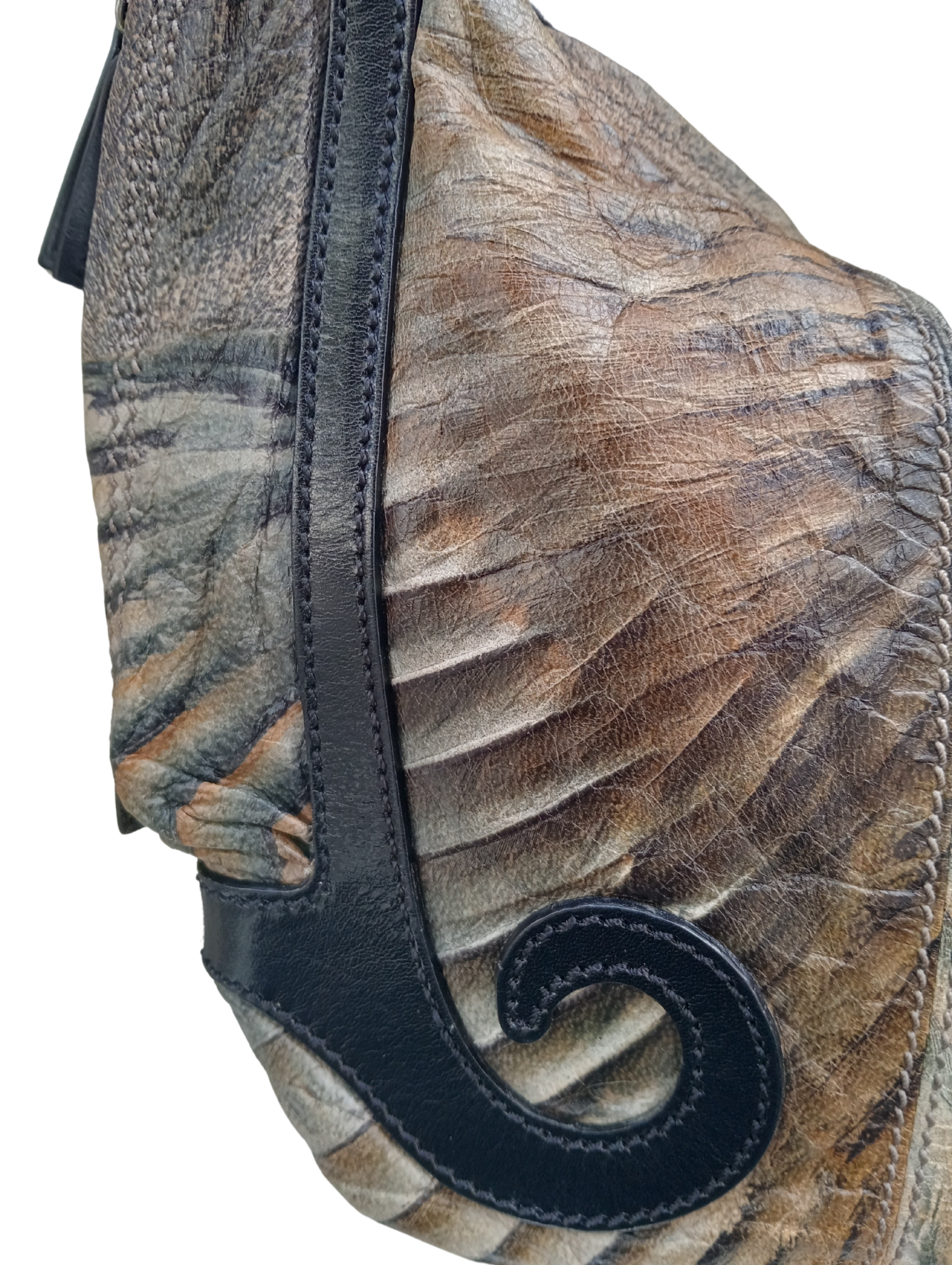 DISTRESSED SMALL OYSTER BAG