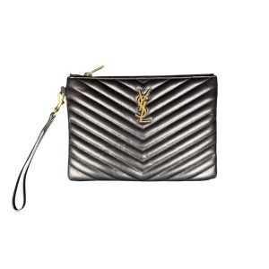 Bolso Yves Saint Laurent Negro y Oro