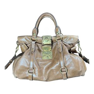 Bolso Miu Miu Marrón