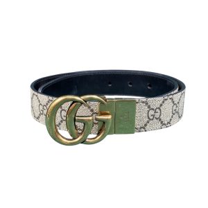 Cinturón Gucci de Lona Monogram