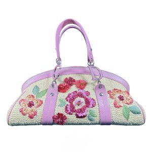 Bolso Christian Dior Paja
